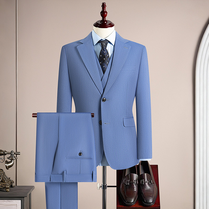 Men's Khaki 3-Piece Slim Fit B - đánh giá và giá Khaki Formal Wear Men