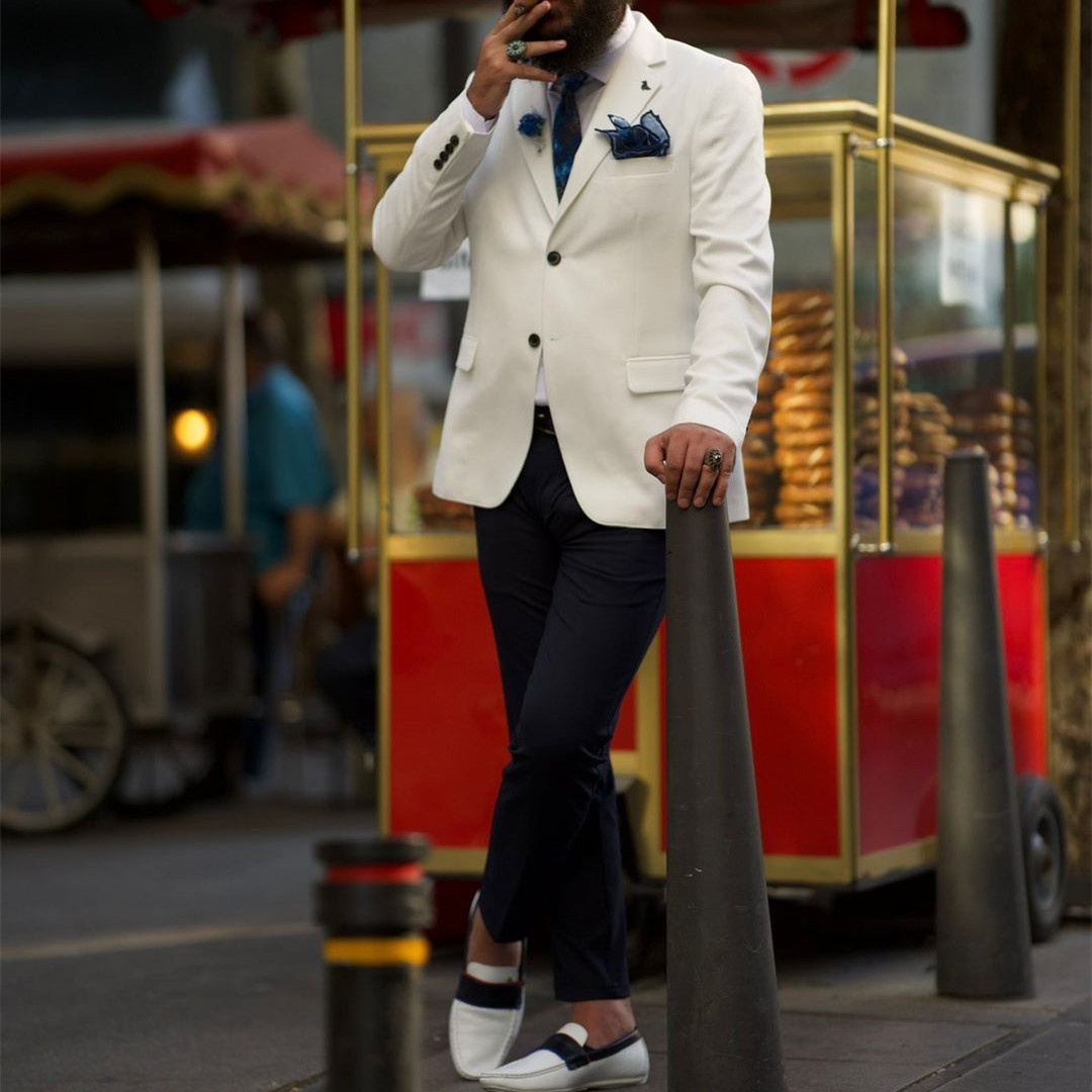 Ivory Formal Men's Suits Notch - đánh giá và giá Men'S Formal Wear Not Suit