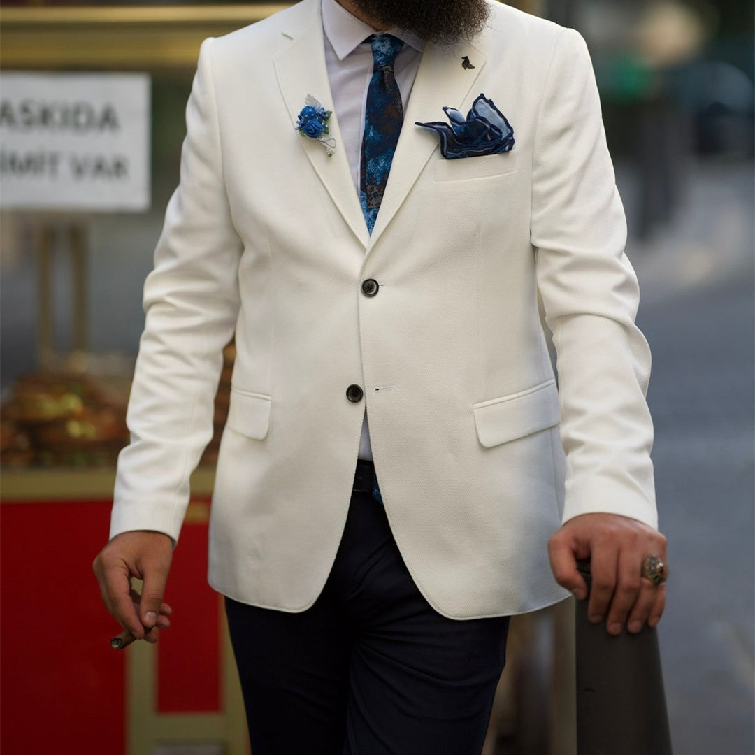 Ivory Formal Men's Suits Notch - đánh giá và giá Men'S Formal Wear Not Suit