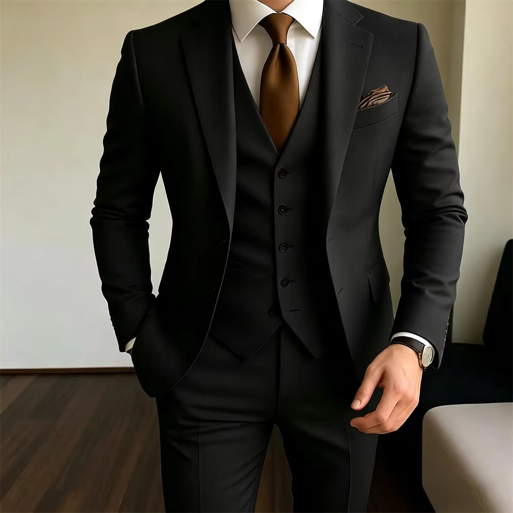 Khaki Men's Suits 3 Pieces Jac - đánh giá và giá Khaki Formal Wear Men