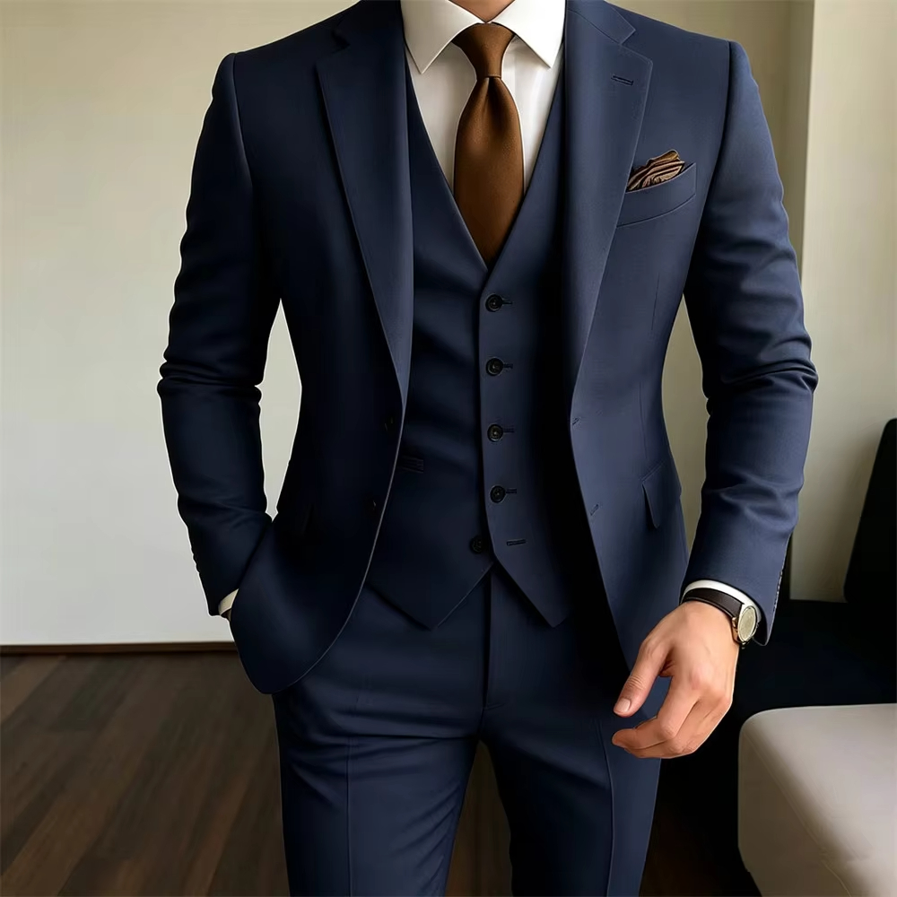 Khaki Men's Suits 3 Pieces Jac - đánh giá và giá Khaki Formal Wear Men