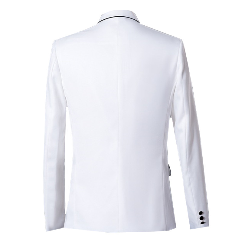 New Men's White Business Casua - đánh giá và giá Men Formal Wear Black And White