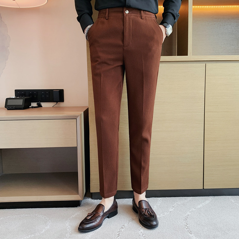 2022 Thu Mới Bánh Co Giãn Eo K - đánh giá và giá Men Formal Wear Pinterest