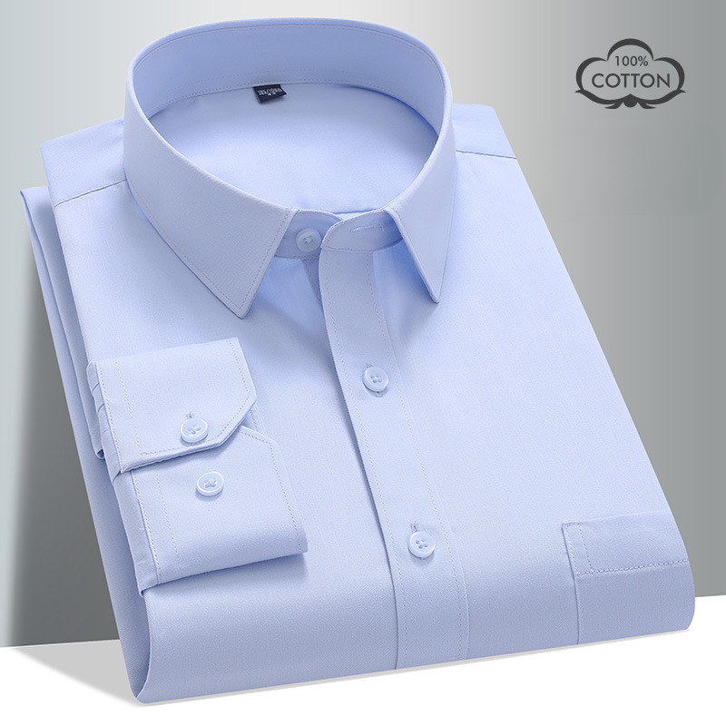 8XL 100 Cotton Long Sleeve Shi - đánh giá và giá Men Formal Wear Black And White