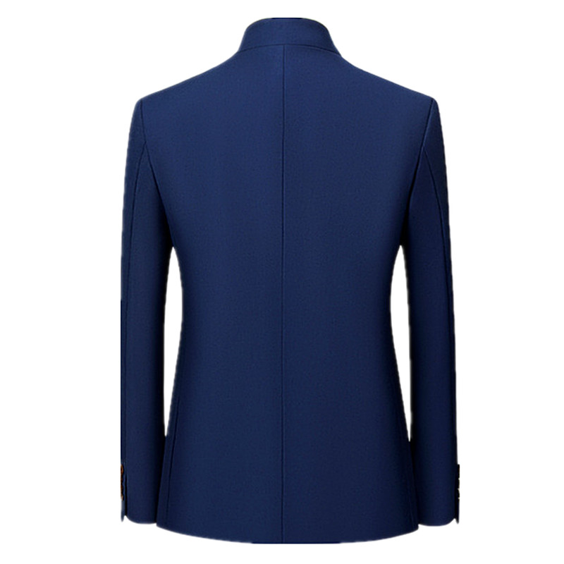2026 Men's Chinese Style Long  - đánh giá và giá Men Formal Wear Black And White
