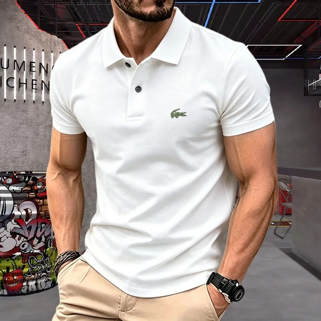Man Short-Sleeved Polo Shirt L - đánh giá và giá Men Formal Wear Pinterest