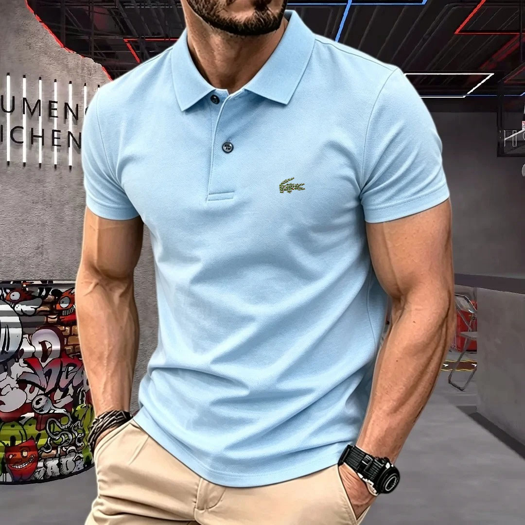 Man Short-Sleeved Polo Shirt L - đánh giá và giá Men Formal Wear Pinterest