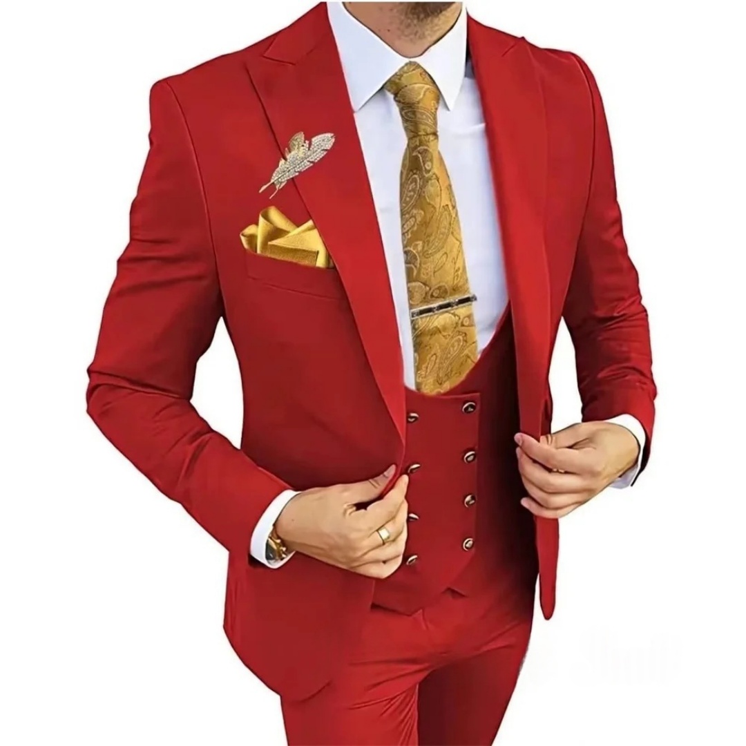 3 Piece Slim Fit Men's Suits D - đánh giá và giá Men'S Formal Wear Not Suit