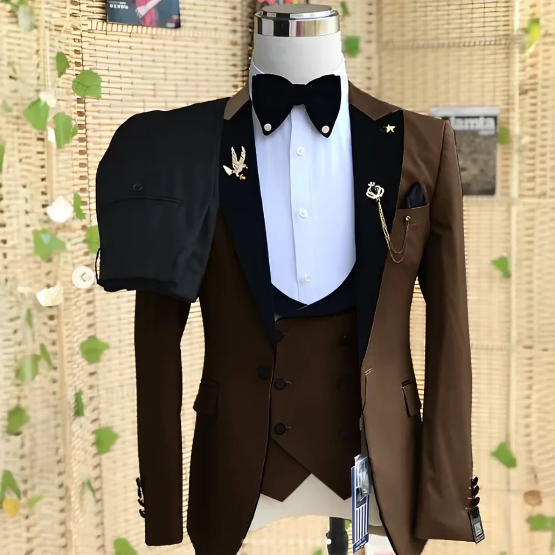 Elegant 3 Piece Slim Fit Men's - đánh giá và giá Men'S Formal Wear Not Suit