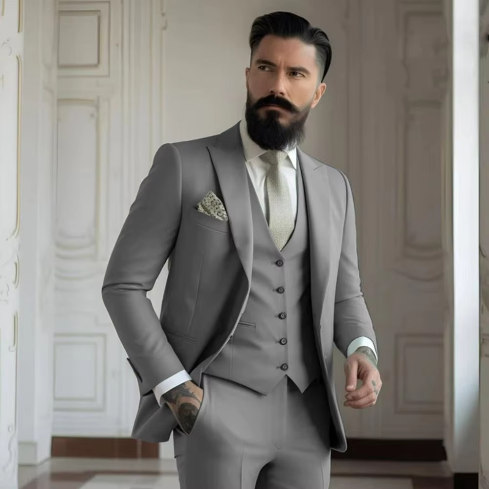 Khaki MenTuxedo Wedding Suits  - đánh giá và giá Khaki Formal Wear Men